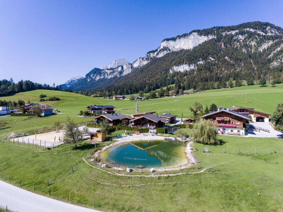Narzenhof Wellness Chalets, Familien & Luxus Apartments Am Bauernhof Sankt Johann in Tirol Exterior photo